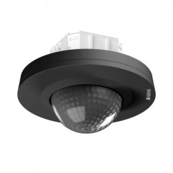 Czujnik obecności i zmierzchu PD-24 COM1 podtynkowy IP20 okrągły czarny ST087869