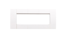 Ramka Potrójna 45X45 Biała Do Kanałów Osprzętowych Gt4539010