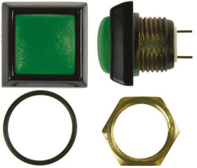 Przycisk miniaturowy Chwilowy SPST średnica wycięcia 13.65mm, montaż panelowy ITW Switches