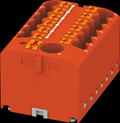 3273356 Distribution block PTFIX, 12 x 2.5, red