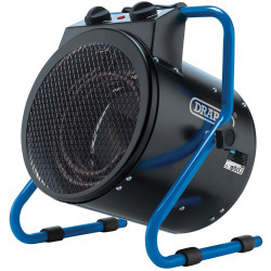 Draper 04744 230V Electric Space Heater 1.5m Cable 2.8kW 9554 BTU - 04744
