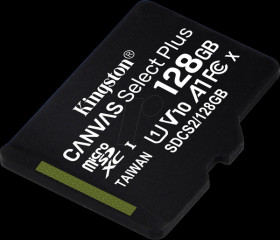 SDCS2/128GBSP MicroSDXC memory card, 128 GB, Canvas Select Plus