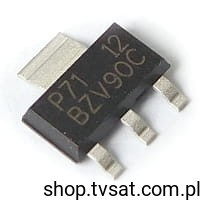 BZV90C12 Diode 12V 1.5W Zener SMD-SOT223 NXP