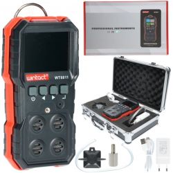 Wielofunkcyjny miernik zawartości gazów O2, H2S, Co, LEL w walizce WT8811 WINTACT