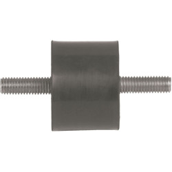 PB Fastener 120596 Threaded Buffer Outer/Outer Thread M3 6 x 7mm - Black