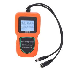 Tester Energii Słonecznej 1000W/500W 5V-50V Przenośny Analizator Paneli Słonecznych z Podświetleniem LCD Dokładny Pomiar Napięci