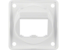 Integro Flow Płytka nośna 2 podwójna do modułów BTR-/E-DAT biały 845582509 HAGER