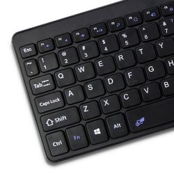 Bezprzew.klaw.Touchpad 2.4GHz czarna Qoltec