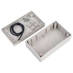 Camdenboss CRDCGG005 Obudowa uniwersalna, (D x S x W) 127 x 75 x 45 mm, tworzywo ABS, 4 szt.