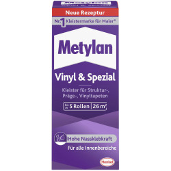 Metylan MPVS4 Wallpaper Paste 180g for Vinyl Textured Heavy Wallpapers