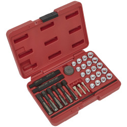 Sealey VS311 Glow Plug Thread Repair Set 33pc