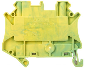 Złączka szynowa ochronna 2-przewodowa 2,5mm2 zielono-żółta UT 2,5-MTD-PE 3064124 /50szt./