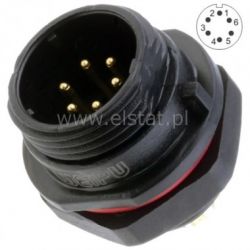 Złącze przemysłowe SP1312/P6 WT do obud. ( 6P 4A)