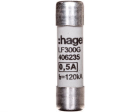 Wkładka topikowa cylindryczna BiWtz 10x38mm gG 0,5A 500V AC LF300G /10szt./