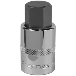 Sealey SBH026 Hex Socket Bit 19mm 1/2"Sq Drive