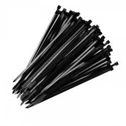 OPASKA KABLA9*600MM 25SZT CZARNA