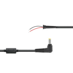Wtyk DC 5,5/1,7 z przewodem do ACER kątowy / Movano DC-ACE19474