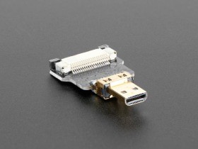 Adafruit DIY HDMI Cable Parts - Straight Micro HDMI Plug Adapter