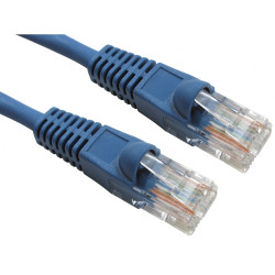 Kabel Ethernet Cat6 długość 0.5m Z zakończeniem RS PRO LSZH l. żył: 8 średnica 5.9mm