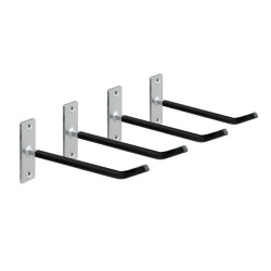 WIESZAK WSPORNIKI NA ŚCIANĘ TYP3 4szt. max.40kg