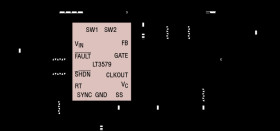 6A Boost/Inverting DC/DC Converter with Fault Protection