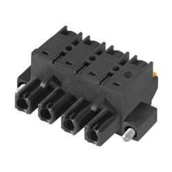 Weidmüller Obudowa złącza pin żeńskiego na kabel BL Ilość pinów 4 Wymiary siatki: 7.62 mm 1043930000 42 szt.