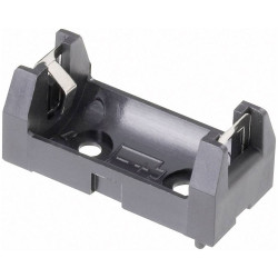 Keystone 108 Battery Tray 1/2 AA Solder Lug 34.5x16x15mm Push-Button