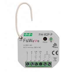 Przekaźnik bistabilny wielofunkcyjny 2-kanałowy F&Wave F&F FW-R2P-P