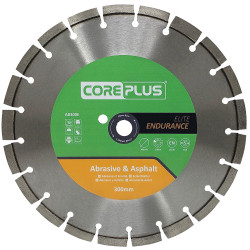Core Plus CORDBAB300E AB300E Elite Abrasive &amp; Asphalt Diamond Blade 300mm