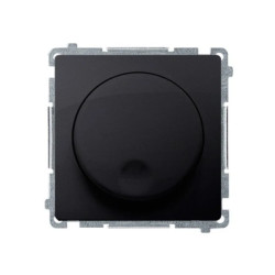 Simon Basic Ściemniacz przyciskowo-obrotowy 20–500 W 230V grafit matowy BMS9T.01/28