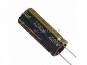2200uF 10V kond. ele. komputerowy 10x25mm
