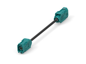 Kabel koncentryczny złącze A Wtyk FAKRA złacze B Wtyk FAKRA długość 2m Z zakończeniem