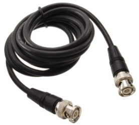 Przewód 2x wtyk BNC - BNC męski 300cm 3m RG58U 50om