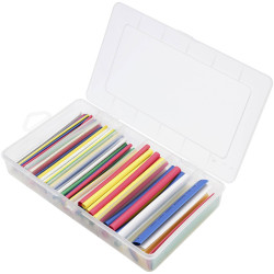 TRU COMPONENTS TC-13388836 Heatshrink set Green Red Yellow Blue Clear White