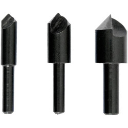 kwb 511100 Countersink set 3-piece tool steel 90° for Woodworking