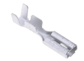 Konektor płaski Żeński 2.8 x 0.5mm 0,3 → 1,25 mm², 22 → 16 AWG długość 15.6mm Izolacja: Nieizolowane Cyna