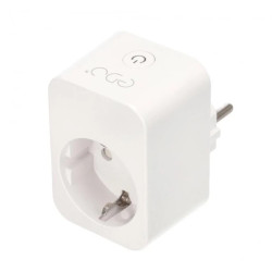 Inteligentne gniazdko WiFi Schuko z monitorem energii Tuya, 16A 3680W EDO777486 EDO Solutions