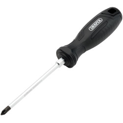 Draper 13492 Phillips Hard Grip Screwdriver, PH1 x 100mm