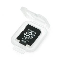 Karta pamięci Panasonic microSD 16GB 40MB/s klasa A1 + system Raspbian NOOBs dla Raspberry Pi 4B/3B+/3B/2B/Zero + adapter