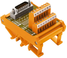 Transfer module, 15 pole, 1.5 A, 100 V, 8005201001, RS SD15S UNC 4.40 LP2N