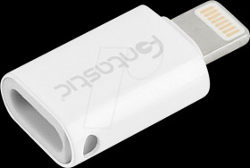 264054 USB adapter, C port to 8-pin Lightning connector, white