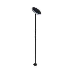 Oprawa solarna LED 8W 500lm 4000K IP65 Czarno-Biała 6669