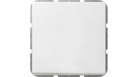 Gira F100 Wyłącznik Krzyżowy Biały Połysk Kołyskowy