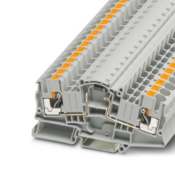 Blok zacisków przelotowych 2-żyłowe Phoenix Contact rozmiar żyły 0.5 → 10 mm² Wciskane Poliamid Szyna DIN