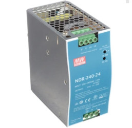 NDR-240-24 zasilacz impulsowy na szynę DIN 24V / 10A / 240W