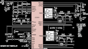 Six-Phase, Synchronous Bidirectional Buck or Boost Controller