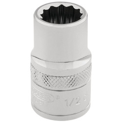 Draper Expert 49387 3/8&quot; Sq. Dr. Hi-Torq&#xAE; 12 Point Socket (1/2&quot;)