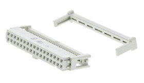 Złącze IDC 34-pinowe 2-rzędowe raster: 2.54mm Żeński Montaż na kablu HARTING