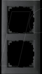 MEG4020-3614 M-PURE frame - 2-gang, anthracite