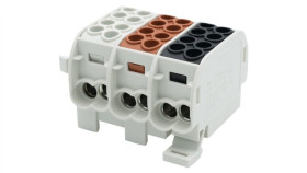 Zacisk Hls 3X100a-2 (1X25,1X16 / 1X25,1X16) /3L/ Al/Cu